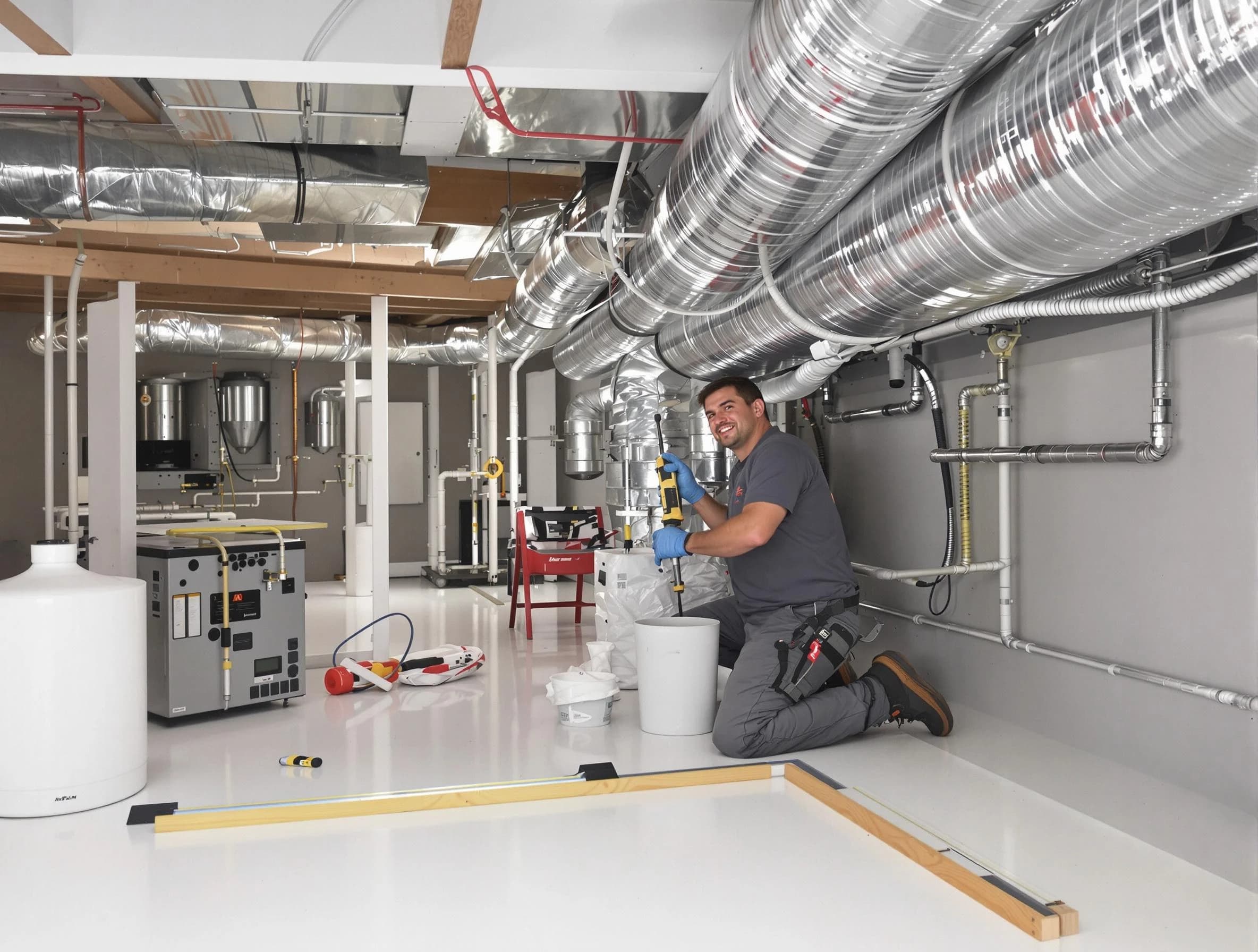 Professional duct sealing service by Castle Pines Village Air Duct Cleaning in Castle Pines Village