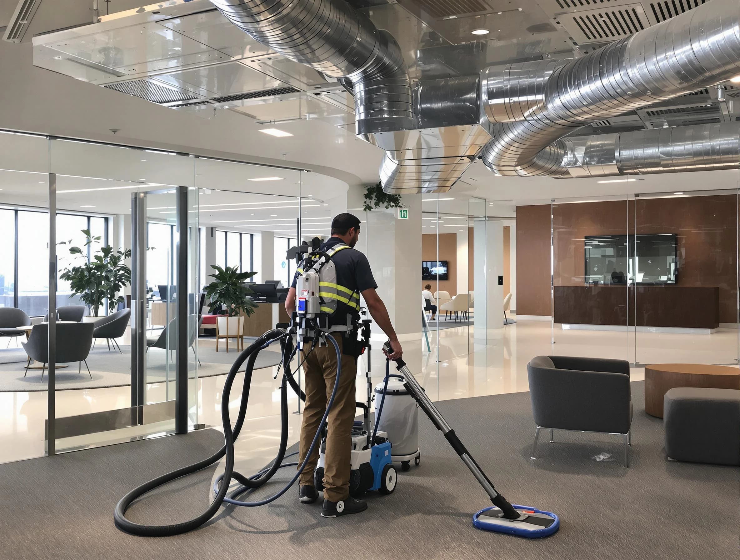 Commercial duct cleaning service by Castle Pines Village Air Duct Cleaning in Castle Pines Village