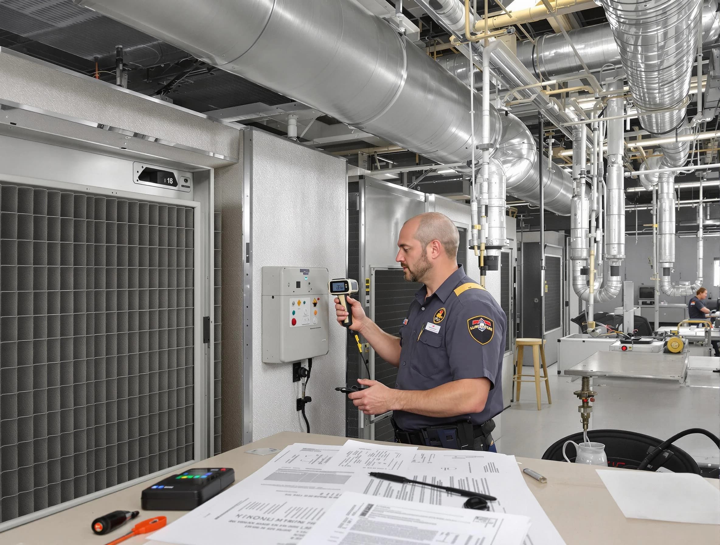 Professional filter system inspection by Castle Pines Village Air Duct Cleaning in Castle Pines Village