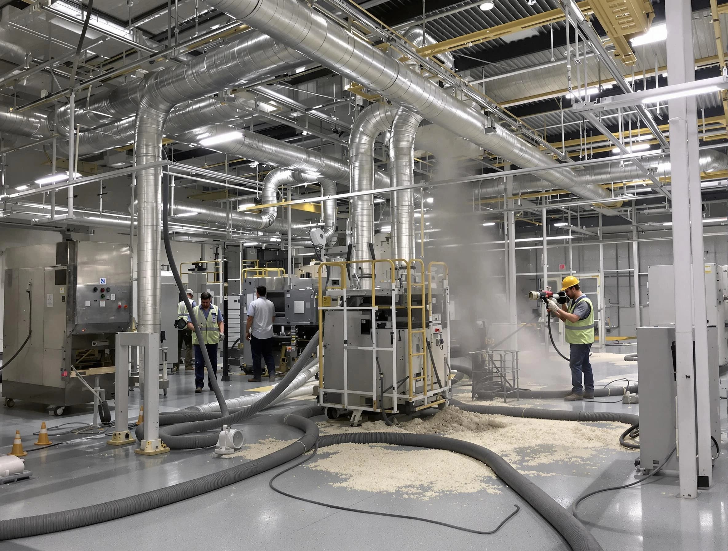 Heavy-duty industrial duct cleaning by Castle Pines Village Air Duct Cleaning in Castle Pines Village