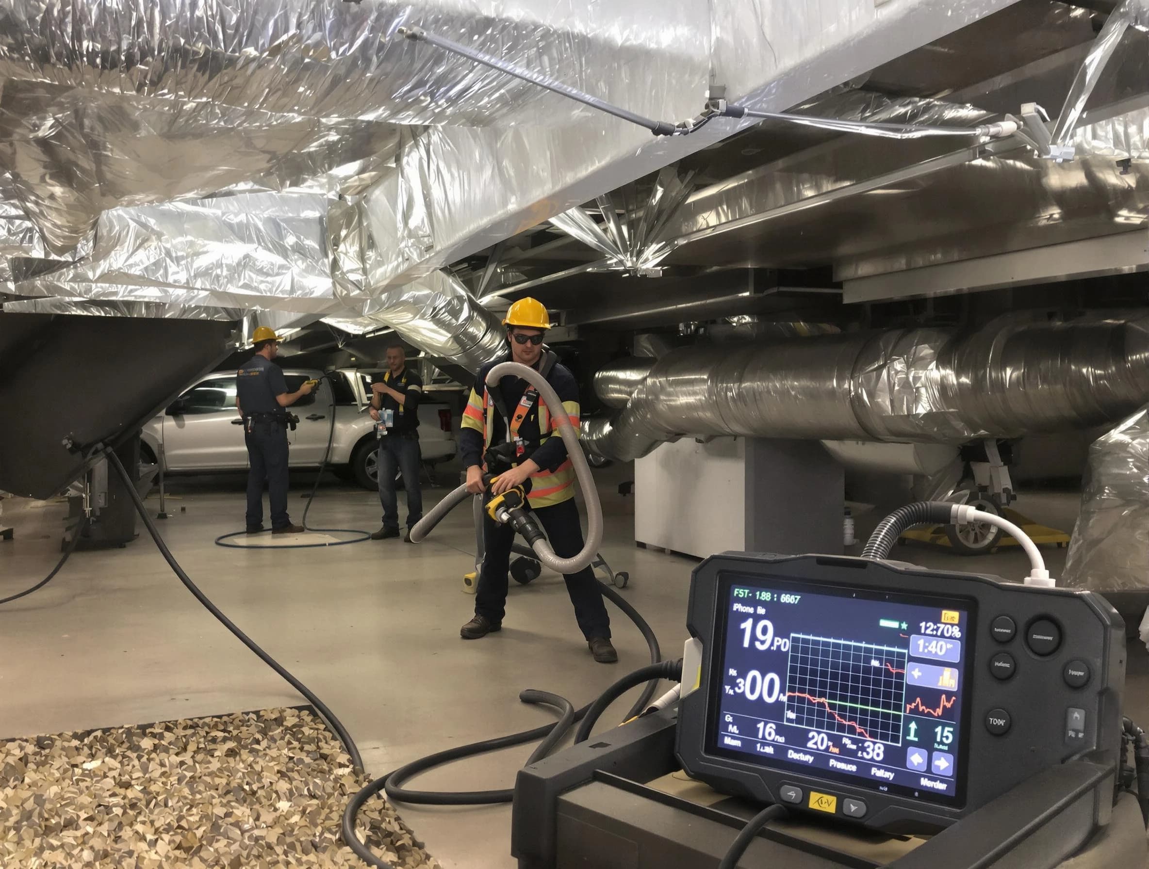 Professional negative pressure duct cleaning by Castle Pines Village Air Duct Cleaning in Castle Pines Village