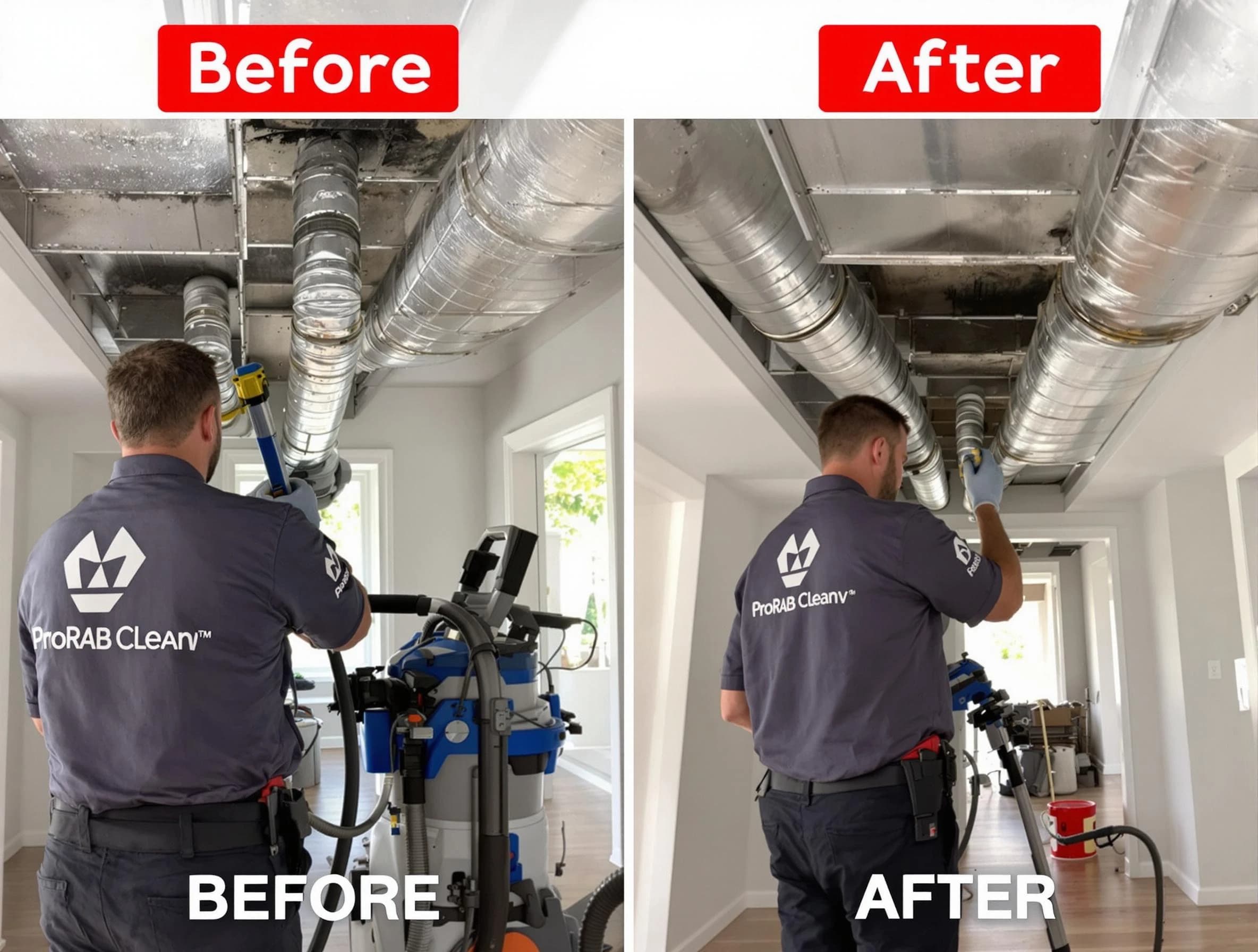 Castle Pines Village Air Duct Cleaning expert performing thorough residential duct cleaning in a Castle Pines Village home