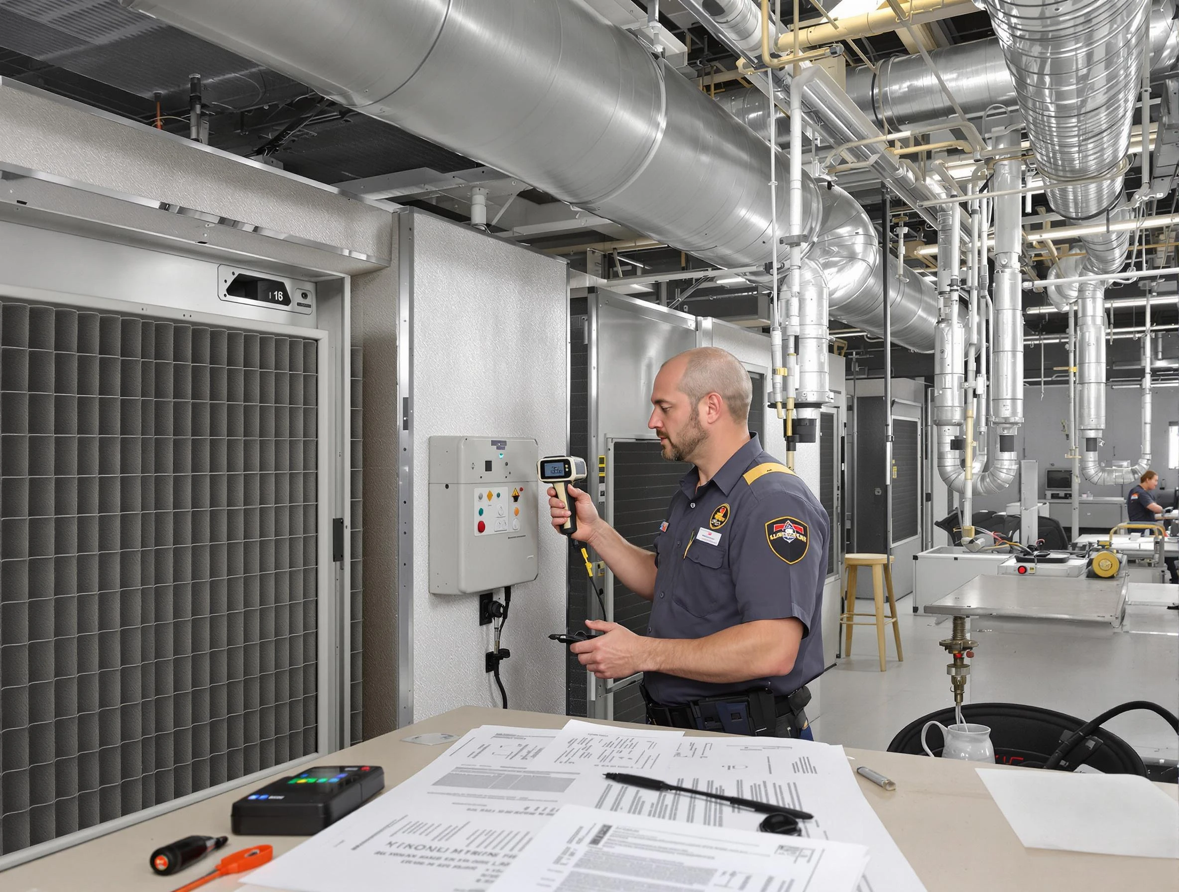 Professional filter system inspection by Castle Pines Village Air Duct Cleaning in Castle Pines Village